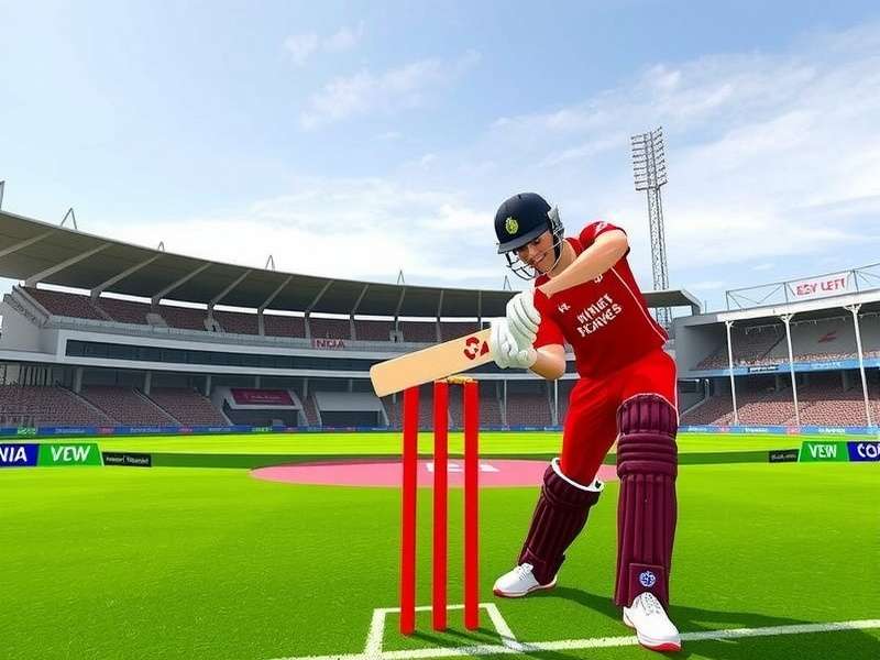 VR Cricket Champ India Gameplay Screenshot